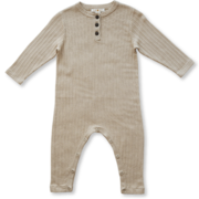 Grown Ribbed Button Jumpsuit-bodysuits-and-rompers-Bambini