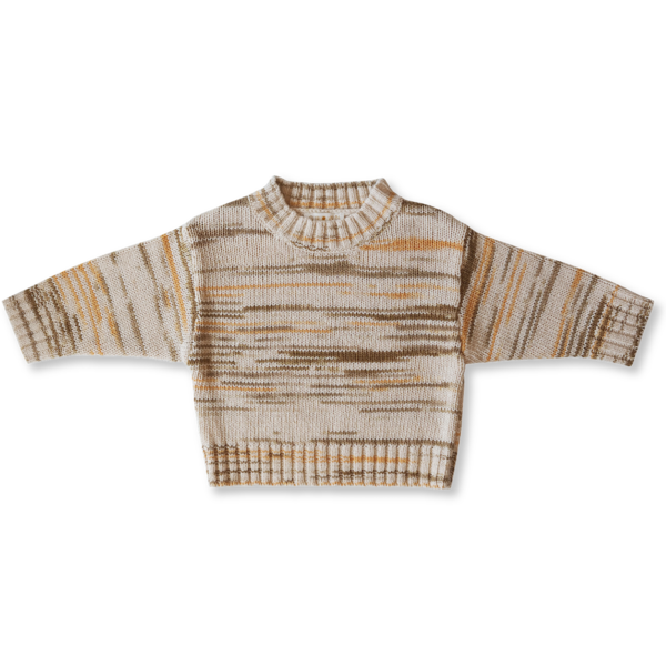 Grown Space Dye Pull Over