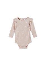 Milky Petals Rib Bubbysuit-bodysuits-and-rompers-Bambini