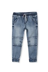 Milky Knit Denim Jogger-pants-and-shorts-Bambini