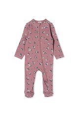 Milky Gardenia Zip Romper-bodysuits-and-rompers-Bambini