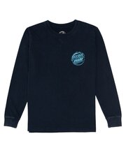 Santa Cruz Stipple Wave Dot LS Tee-tops-Bambini