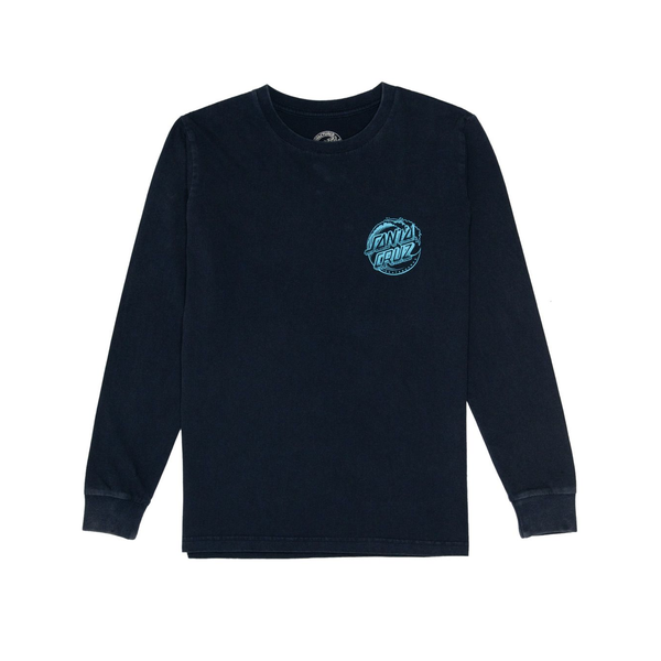 Santa Cruz Stipple Wave Dot LS Tee