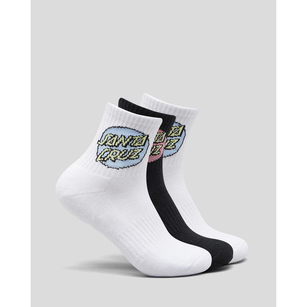 Santa Cruz Other Dot Socks 3 pack