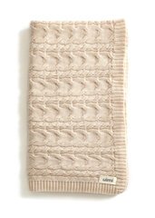 Uimi Merino Wool Valentina Cable Blanket-sleepwear-and-bedding-Bambini