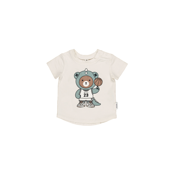 Huxbaby B-Ball Dino Bear T-Shirt