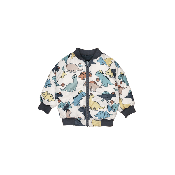 Huxbaby B-Ball Dino Reversible Bomber