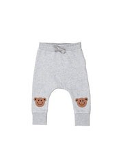 Huxbaby B-Ball Bear Drop Crotch Pant-pants-and-shorts-Bambini