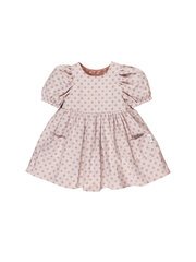 Huxbaby Reversible Puff Sleeve Dress-dresses-and-skirts-Bambini