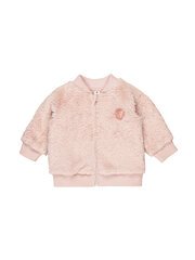 Huxbaby Rainbow Hearts Fur Jacket-jackets-and-cardigans-Bambini