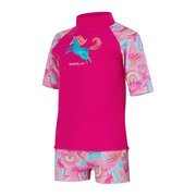 Speedo Short Sleeve Rash Set-swimwear-Bambini