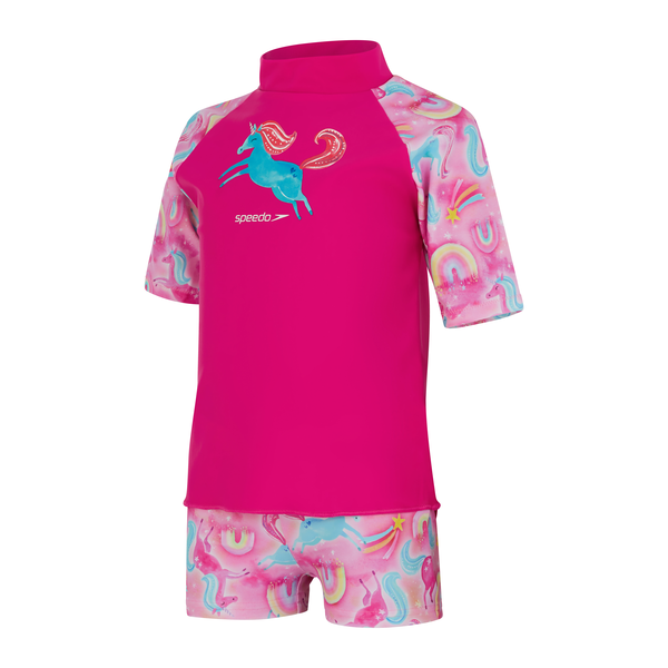 Speedo Short Sleeve Rash Set