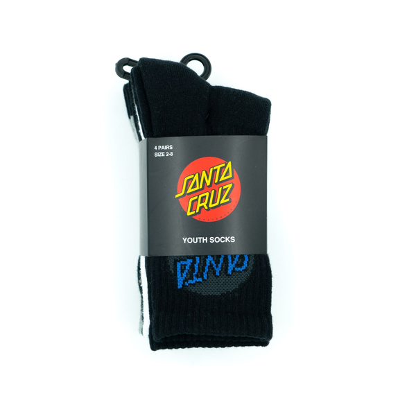 Santa Cruz Other Dot Crew Socks 4 Pack
