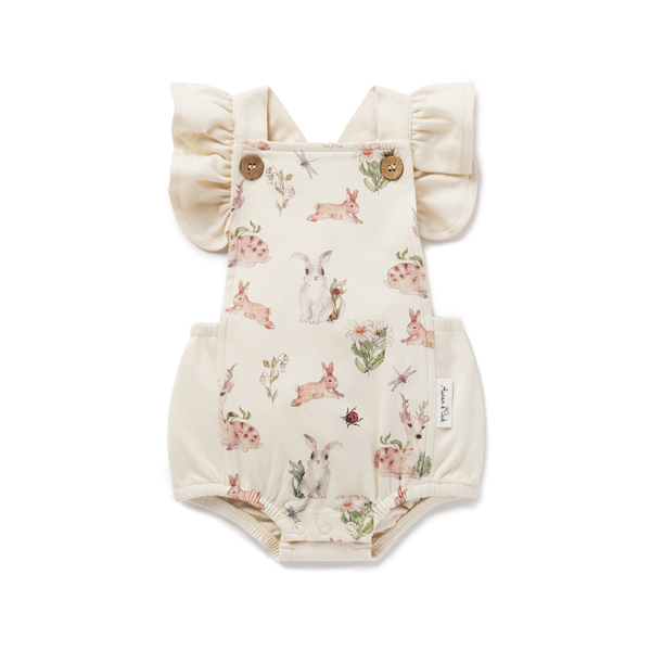 Aster & Oak Prairie Ruffle Playsuit