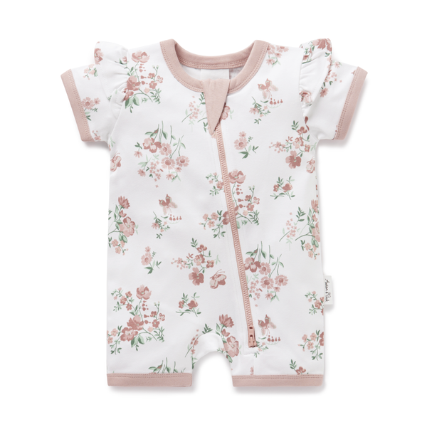 Aster & Oak Primrose Zip Romper