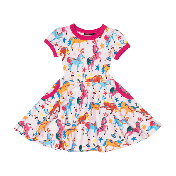 Rock Your Kid Parade Waisted Dress