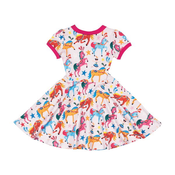 Rock Your Kid Parade Waisted Dress Girls Dresses and Skirts Top