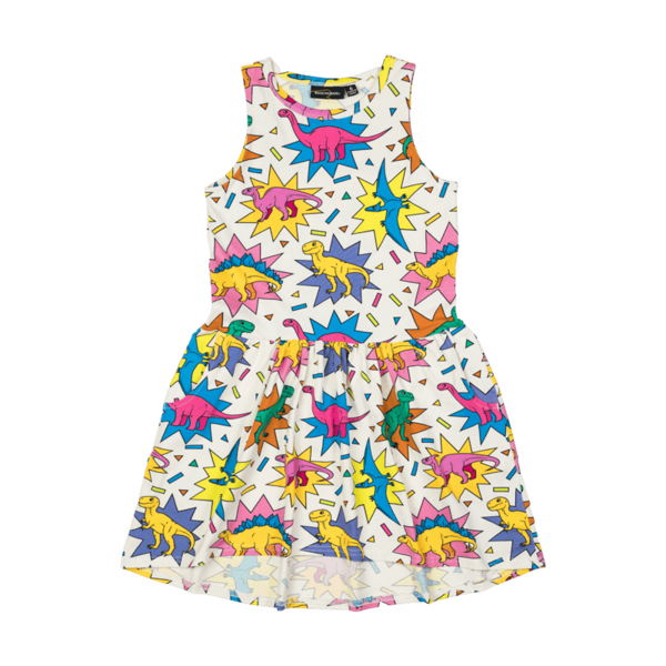 Rock Your Kid Dino-Mite Drop Waist Dress