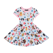 Rock Your Kid Pups Waisted Dress-dresses-and-skirts-Bambini