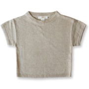 Grown Linen Knit Tee-tops-Bambini