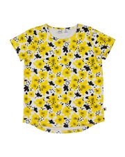 Radicool Yellow Flower Tee-tops-Bambini
