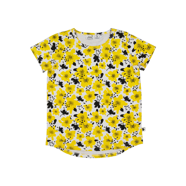 Radicool Yellow Flower Tee