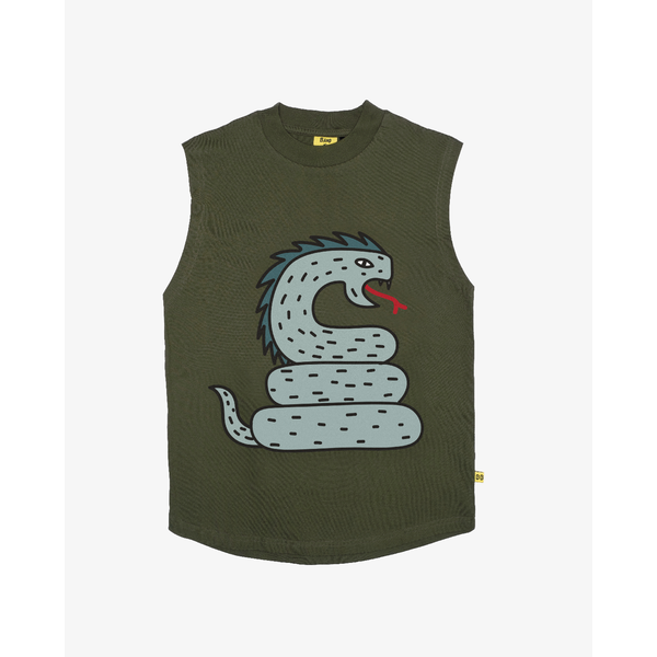 Band Of Boys Dino Snake Muscle Tank Boys Tops Kids Clothes Top
