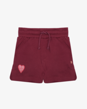 The Girl Club Simple Rib Shorts-pants-and-shorts-Bambini