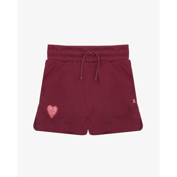 The Girl Club Simple Rib Shorts