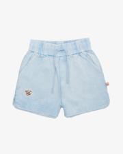 The Girl Club Simple Denim Shorts-pants-and-shorts-Bambini