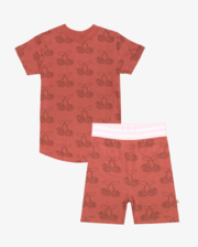 The Girl Club Cherry Repeat PJs-sleepwear-Bambini