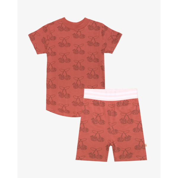 The Girl Club Cherry Repeat PJs