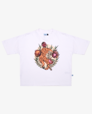 The Girl Club Queen of The Jungle Tee-tops-Bambini