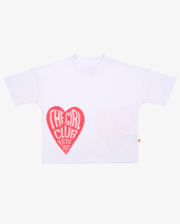 The Girl Club Heart Tee-tops-Bambini