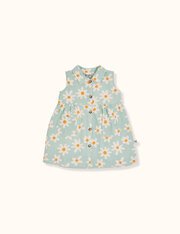 Goldie + Ace Rudy Linen Dress-dresses-and-skirts-Bambini