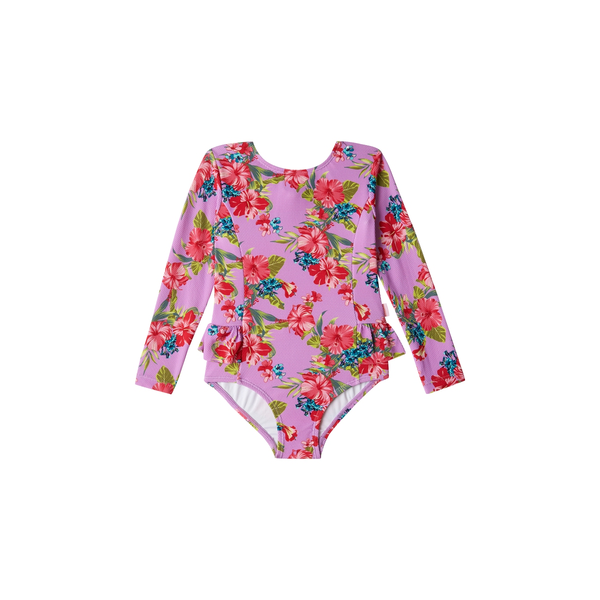 Seafolly Honolulu LS Frill Paddlesuit