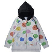 Minti Happy Dots Zip Up-tops-Bambini
