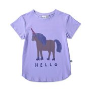 Minti Hello Goodbye Unicorn Tee-tops-Bambini