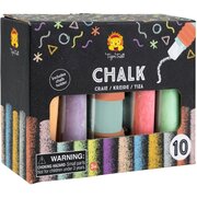 Tiger Tribe Chalk 10pc-toys-Bambini