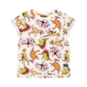 Rock Your Kid Dino Salad Boxy T-Shirt-tops-Bambini