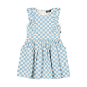 Rock Your Kid Blue Check Babette Dress-dresses-and-skirts-Bambini