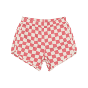 Rock Your Kid Pink Check Shorts-pants-and-shorts-Bambini