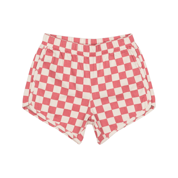 Rock Your Kid Pink Check Shorts