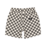 Rock Your Kid Charcoal Check Starter Shorts