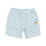 Rock Your Kid Blue Check Starter Shorts