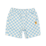 Rock Your Kid Blue Check Starter Shorts