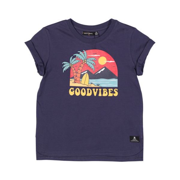 Rock Your Kid Good Vibes Boxy T-Shirt