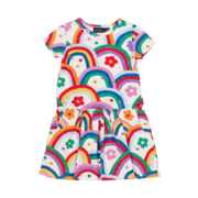 Rock Your Kid Rainbows & Confetti Drop Waist Dress-dresses-and-skirts-Bambini