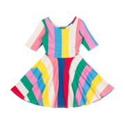 Rock Your Kid Stripes Waisted Dress-dresses-and-skirts-Bambini