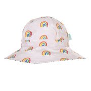 Acorn Rainbow Squiggle Floppy Hat-hats-and-sunglasses-Bambini
